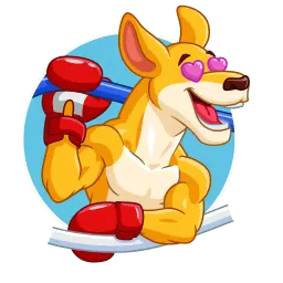 Кенгуру-боец sticker 6