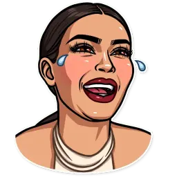 The Kardashians Telegram sticker pack