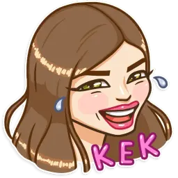 Russian Streaming Girl Telegram sticker pack