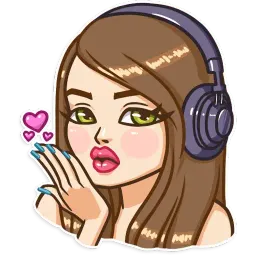 Russian Streaming Girl sticker 2