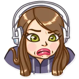 Russian Streaming Girl sticker 10