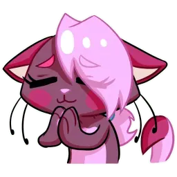 Kate the Flirty Cat @TgSticker sticker 12