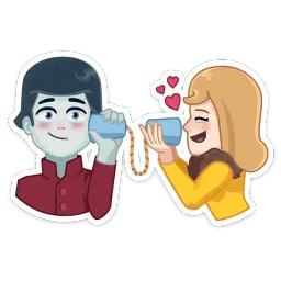 Kay And Gerda sticker 6