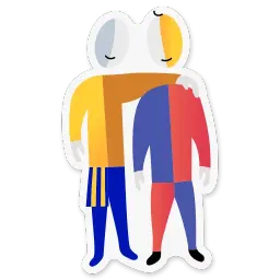Kazimir style sticker 12