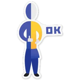 Kazimir style sticker 4