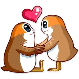 Porg sticker 11