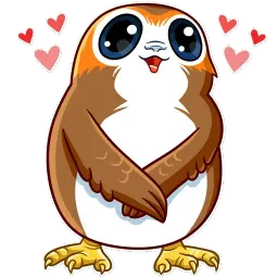Porg sticker 12