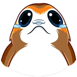 Porg sticker 7