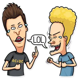 Beavis and Butt-head Telegram sticker pack