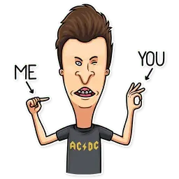 Beavis and Butt-head sticker 11
