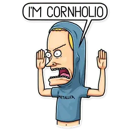 Beavis and Butt-head sticker 12