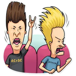 Beavis and Butt-head sticker 5