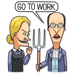 Beavis and Butt-head sticker 9
