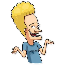 Beavis and Butt-head sticker 10