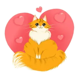 Киса sticker 3