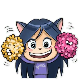 Kitty the Witch Telegram sticker pack