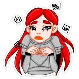 Knightess :: @stickroom sticker 9