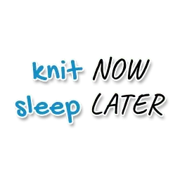 Knit Happens sticker 2