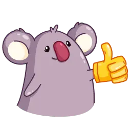 Коала sticker 3