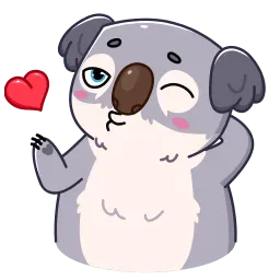 Коала sticker 3