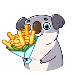 Коала sticker 4