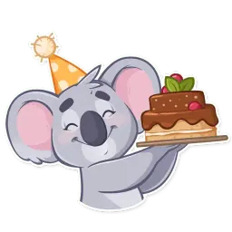 Koala Chuck Telegram sticker pack