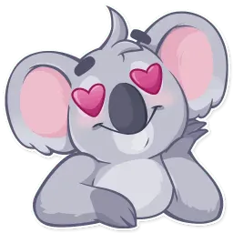 Koala Chuck sticker 2