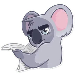 Koala Chuck sticker 9
