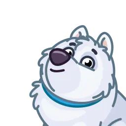 Koda Puppy sticker 2