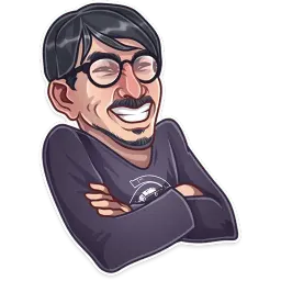 Хидэо Кодзима Telegram sticker pack