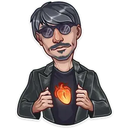 Хидэо Кодзима sticker 2