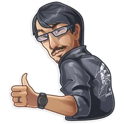 Хидэо Кодзима sticker 3
