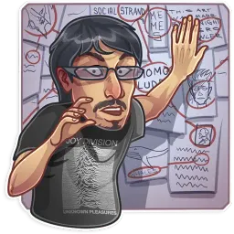 Хидэо Кодзима sticker 4
