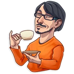 Хидэо Кодзима sticker 7