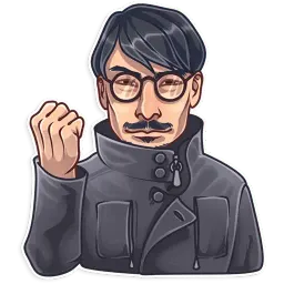 Хидэо Кодзима sticker 8