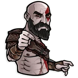 God of War sticker 11