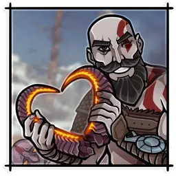 God of War sticker 3