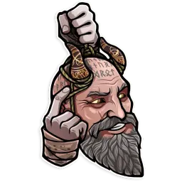 God of War sticker 5