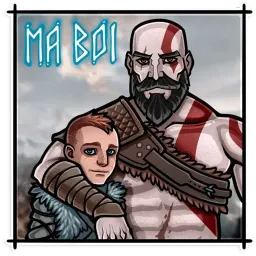God of War sticker 6