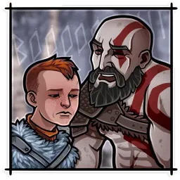 God of War sticker 8