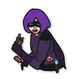 Супервумен sticker 11