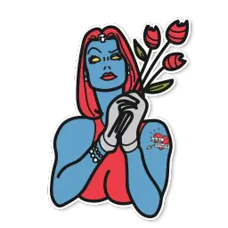 Супервумен sticker 12