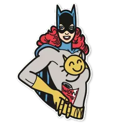 Супервумен sticker 8
