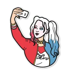 Супервумен sticker 9