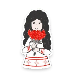 Кусь за Беларусь sticker 5