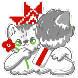 Кусь за Беларусь sticker 8