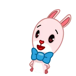 Милый кролик sticker 3
