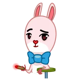 Милый кролик sticker 7
