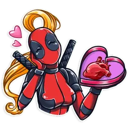 Lady Deadpool sticker 7