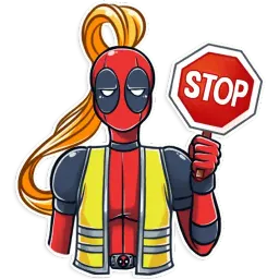 Lady Deadpool sticker 9